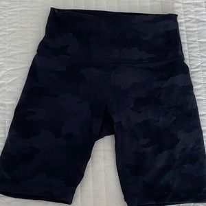 Lululemon wunder under short black camo